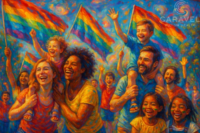 Happy Global Pride Day! 🌍🏳️‍🌈

On June 28, we remember the courage sparked by the Stonewall Uprising in 1969 and how it inspired a worldwide movement for dignity and visibility.

Today, we celebrate:
✅ Communities everywhere for their strength and resilience 
✅ Every child’s right to be their full, authentic self 
✅ Caregivers and teammates supporting kids with affirmation and love 

💚💙 Tell us: How is your family celebrating authenticity and joy today? 💛🧡

#GlobalPrideDay #EveryChildMatters #CaravelCares #Inclusivity #Pride2025 #PrideMonth #AutismCare